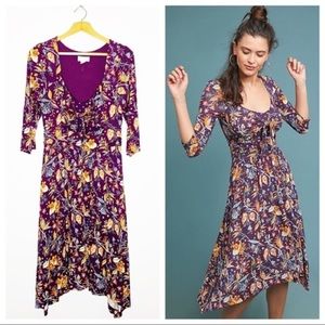 Anthropologie floral Maeve dress